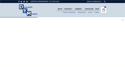 Desktop Screenshot of dymmueblesenmadrid.com